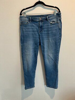 👖 J. Jill Authentic Denim Slim Ankle Jeans - Size 12 Petite